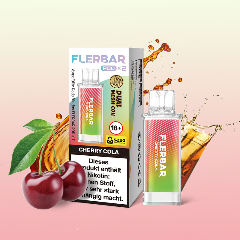 FLERBAR Pods - Cherry Cola - 20mg