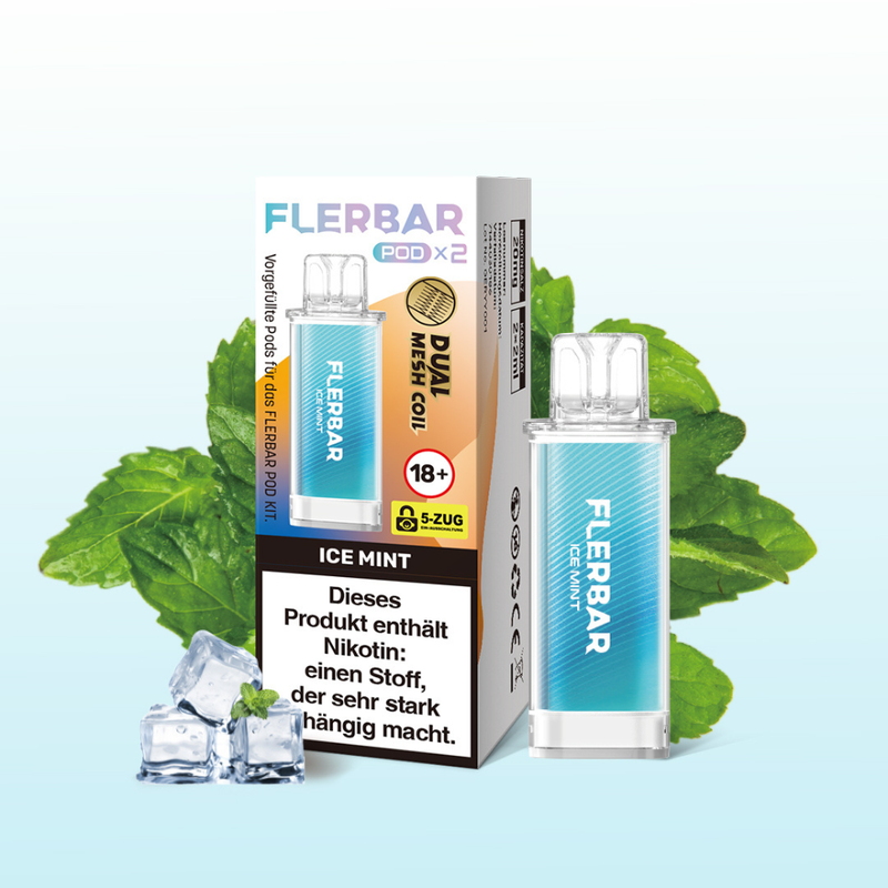 FLERBAR Pods - Ice Mint - 20mg