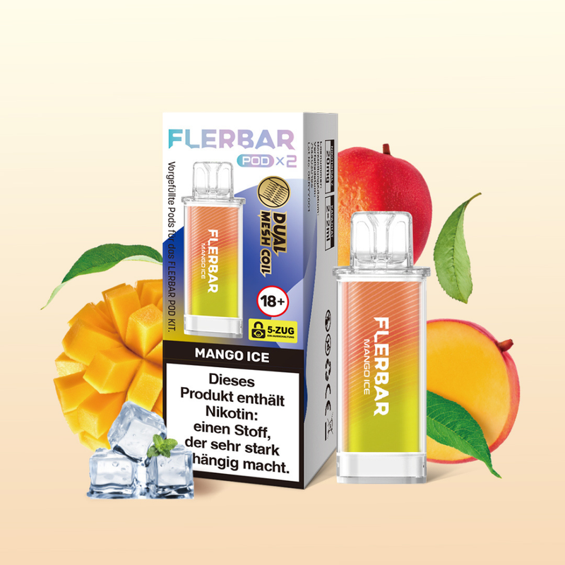 FLERBAR Pods - Mango Ice - 20mg