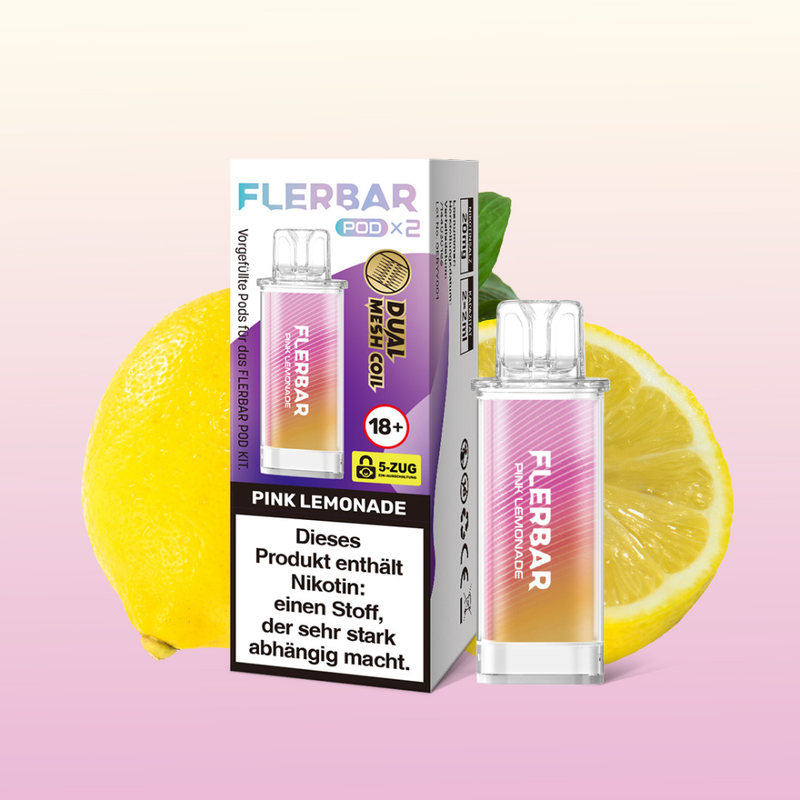 FLERBAR Pods - Pink Lemonade - 20mg