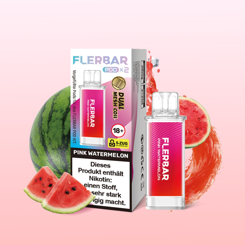 FLERBAR Pods - Pink Watermelon - 20mg