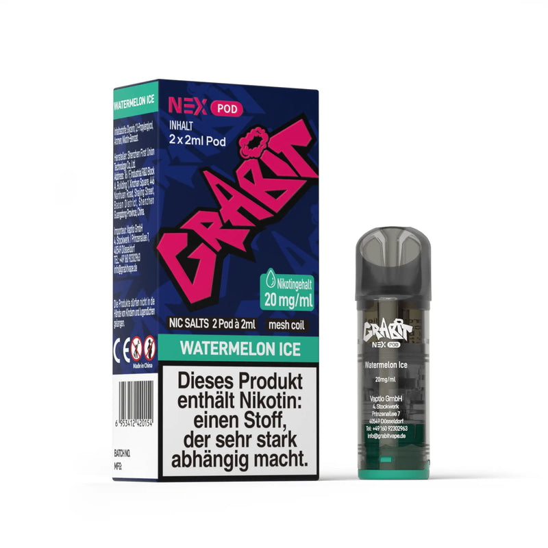 Grabit Nex Pods - Watermelon Ice Grabit