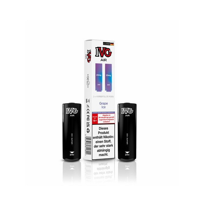 IVG AIR - Prefilled Pods (2 Stück) - Grape Ice - 20mg/ml - Smokey-Dealz