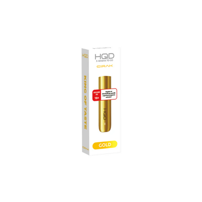 HQD Cirak Pod System - 370 mAh Akku - Farbe: Gold - Smokey-Dealz