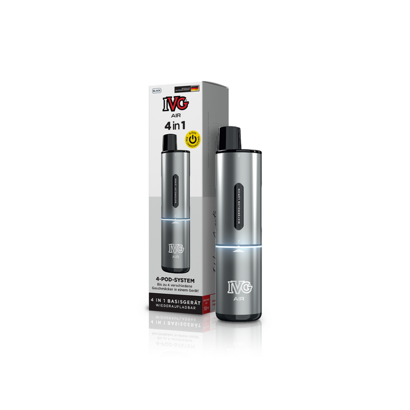 IVG AIR - Pod System - 4 in 1 Basisgerät - Silver