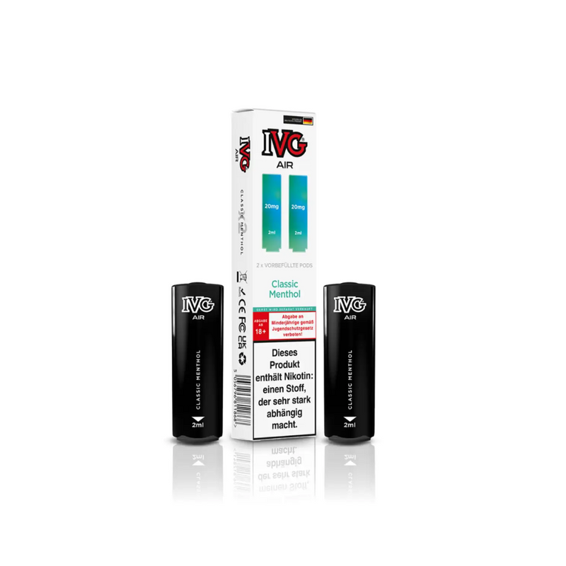 IVG AIR Pods - Classic Menthol 20 mg./ml.