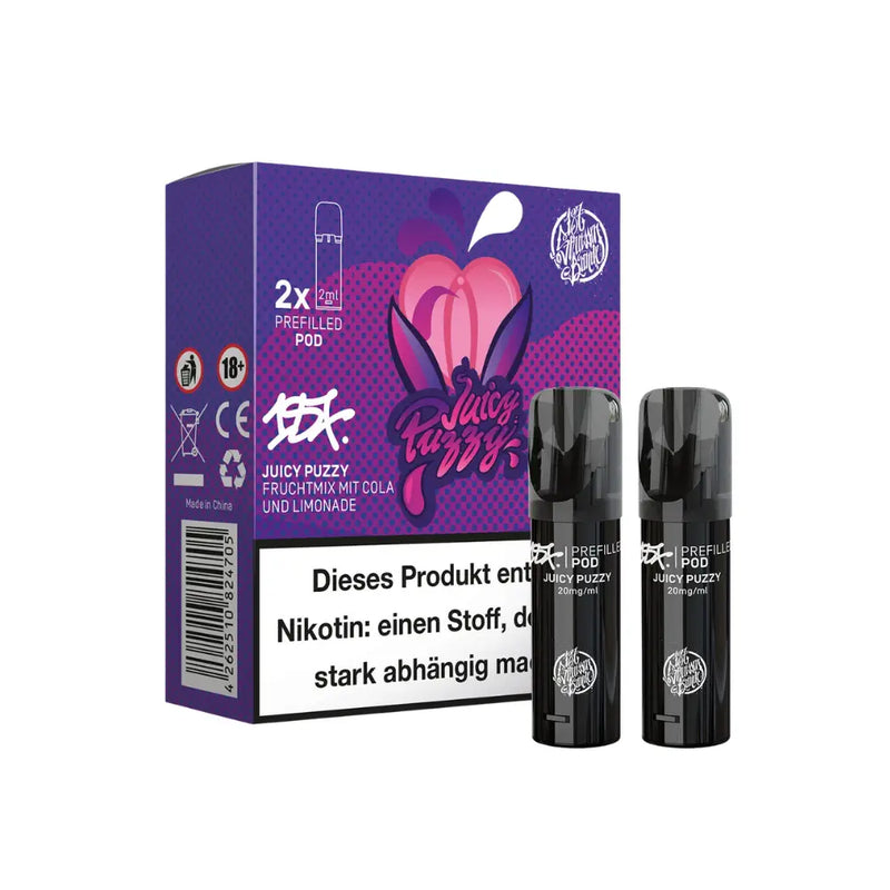 187 Strassenbande - Prefilled Pods (MatchBar) - 2 Stück - Juicy Puzzy - 20mg/ml 187 Straßenbande