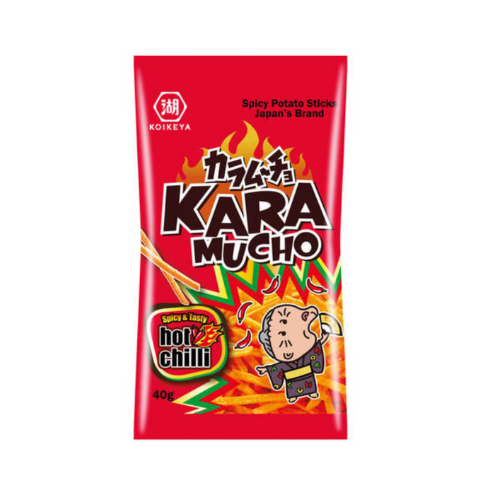 Karamucho Hot Chili Potato Sticks - 18 * 40 G.