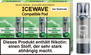 Icewave Pod - Kiwi Passionfruit Guave 3 Pods Icewave