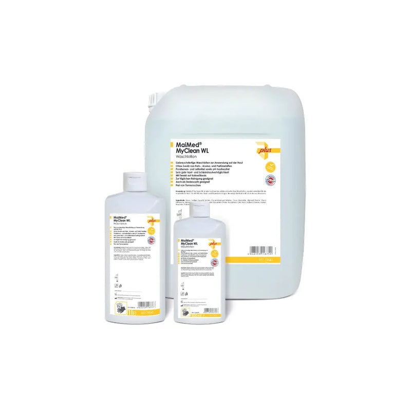 MaiMed MyClean WL Waschlotion in drei verschiedenen Größen, Pflegelotion für Hautreinigung