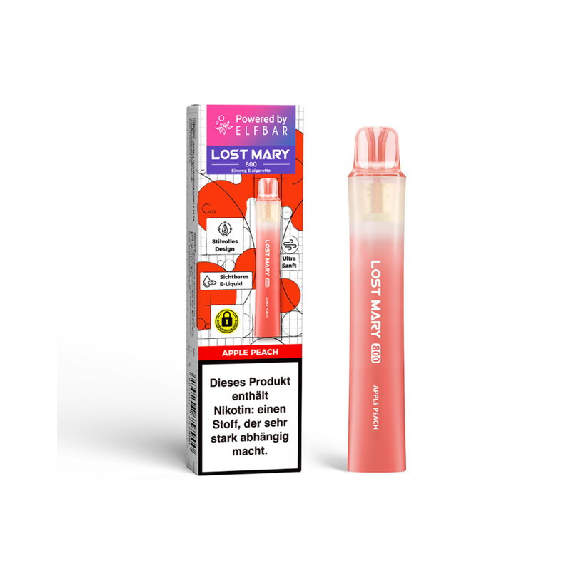 Lost Mary 800 - Apple Peach