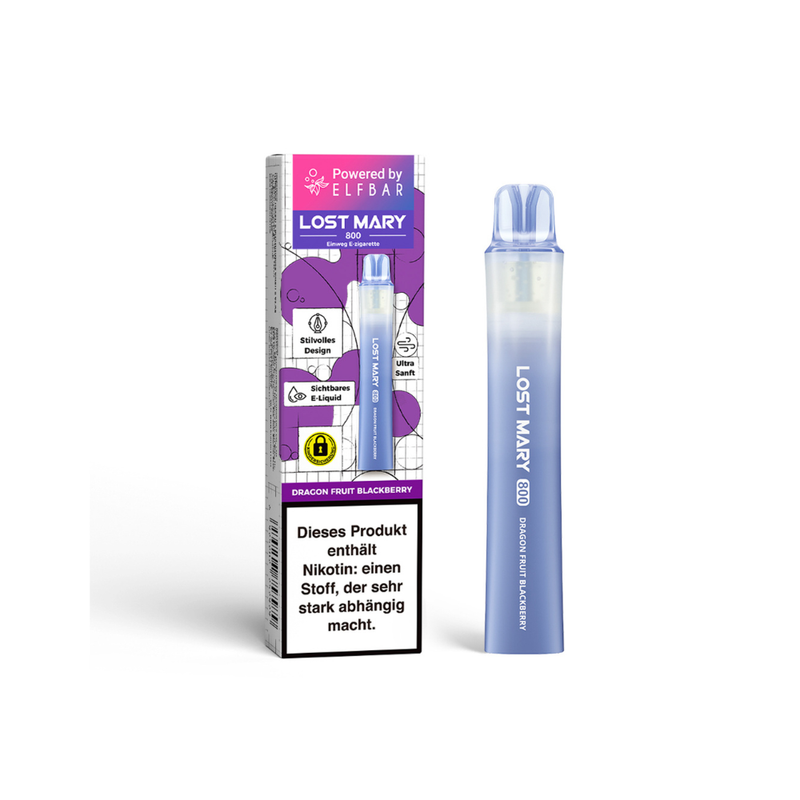 Lost Mary 800 - Dragon Fruit Blackberry