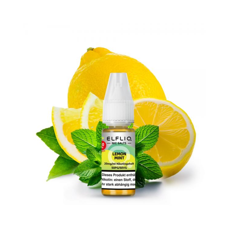 Elf Bar - Elfliq Lemon Mint nikotinsalz liquid