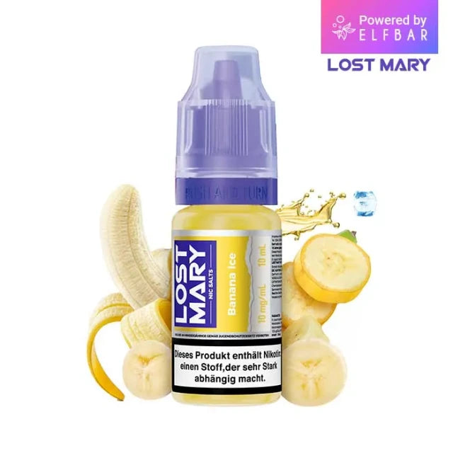 Lost Mary Nic Salt 10ml Banana Ice – 10mg/20mg