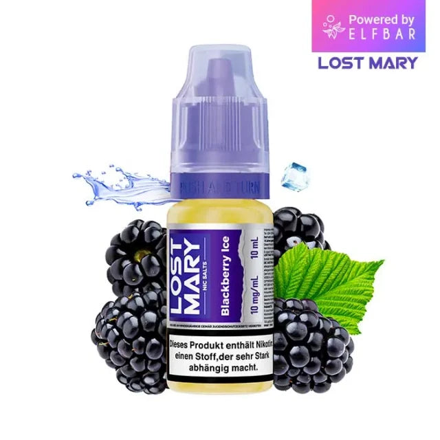 Lost Mary Nic Salt 10ml Blackberry Ice – 10mg/20mg