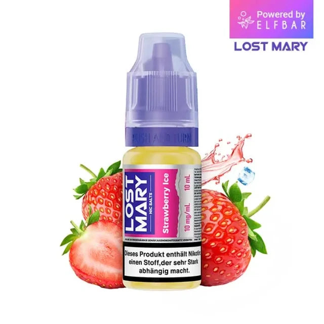 Lost Mary Nic Salt 10ml Strawberry Ice – 10mg/20mg