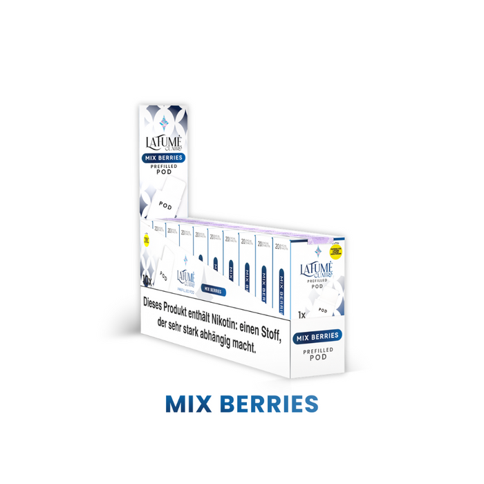 La Fume Cuatro Pod - Mix Berries - Smokey-Dealz