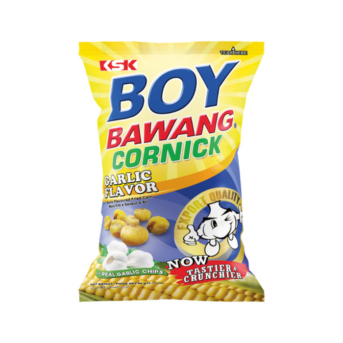 Boy Bawang - Fritierter Mais mit Knoblauch Geschmack - 40 * 100g