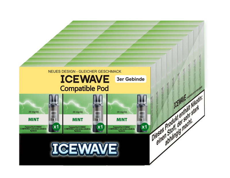 Icewave Pod - Mint 3 Pods Icewave