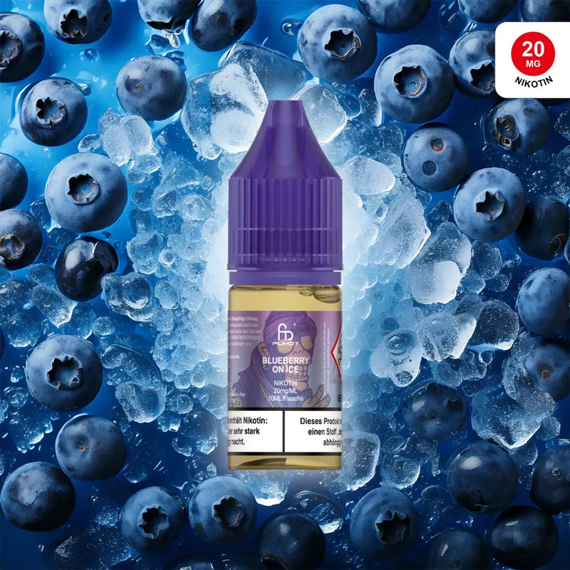 RandM Tornado Liquid - Blueberry On Ice 20 mg/ml - noch nicht fertig RandM