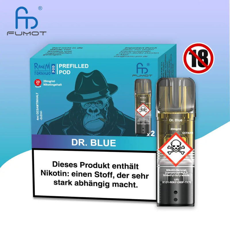 RandM Tornado Pods - Dr. Blue RandM