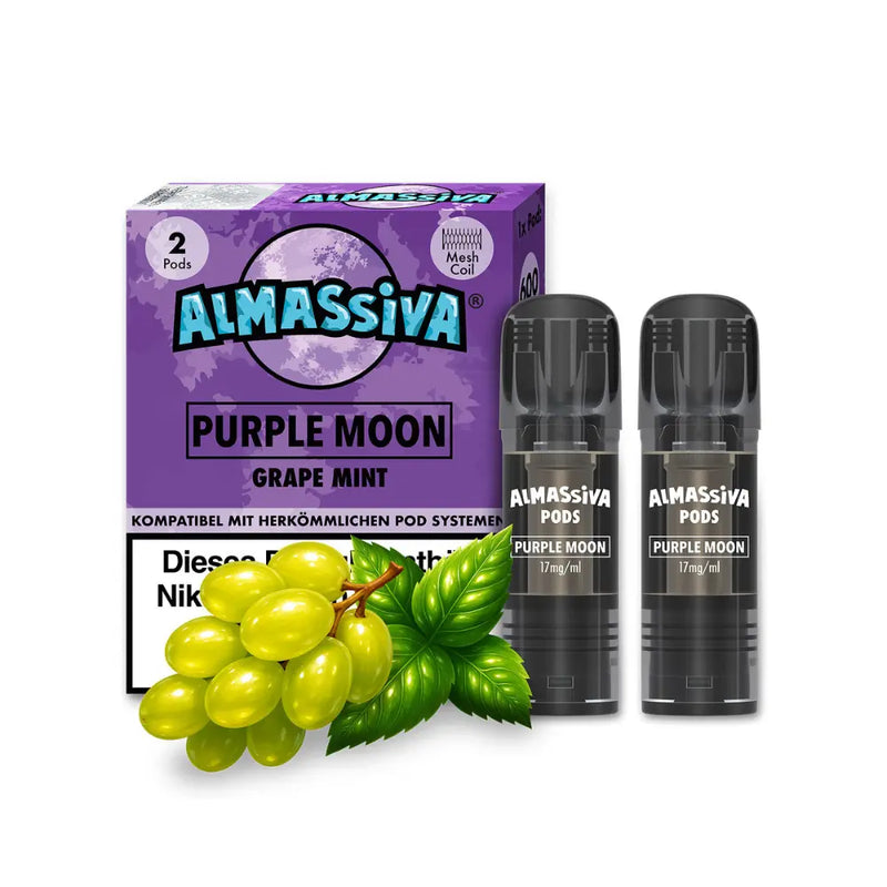 Al Massiva Pod - Purple Moon - 2 x 17 mg -  NEU Al Massiva