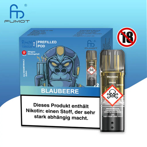 RandM Tornado Pods - Blaubeere RandM