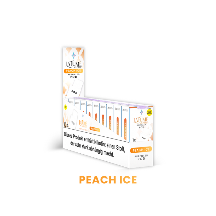 La Fume Cuatro Pod - Peach Ice - Smokey-Dealz