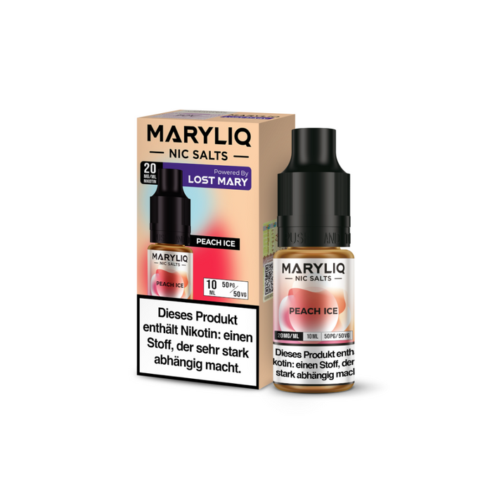 Maryliq by Elf Bar - Peach Ice - Smokey-Dealz