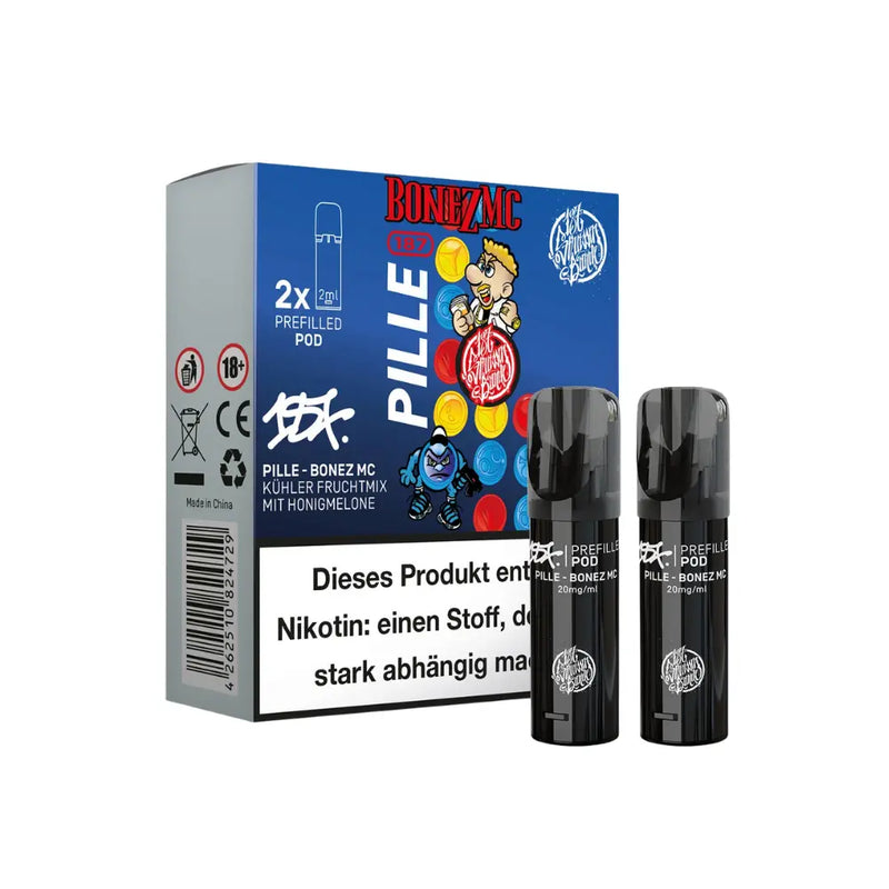 187 Strassenbande - Prefilled Pods (MatchBar) - 2 Stück - Pille - Bonez MC - 20mg/ml 187 Straßenbande