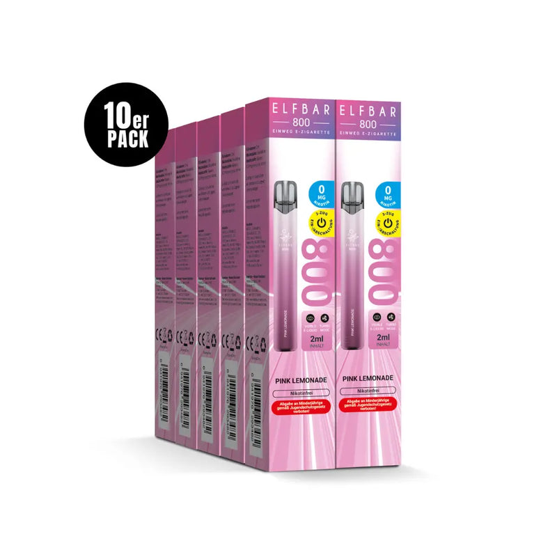 Elfbar 800 - Pink Lemonade Nikotinfrei ELFBAR