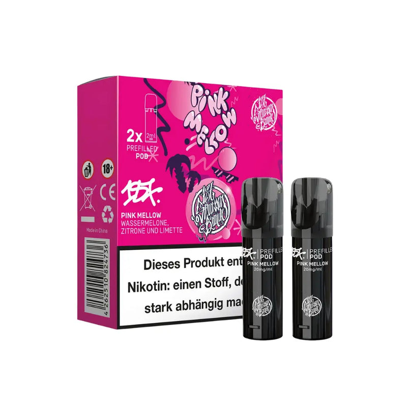 187 Strassenbande - Prefilled Pods (MatchBar) - 2 Stück - Pink Mellow - 20mg/ml 187 Straßenbande