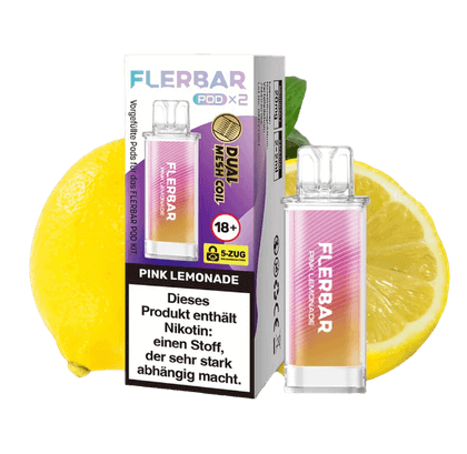 FLERBAR Pods - Pink Lemonade - 20mg - Smokey-Dealz