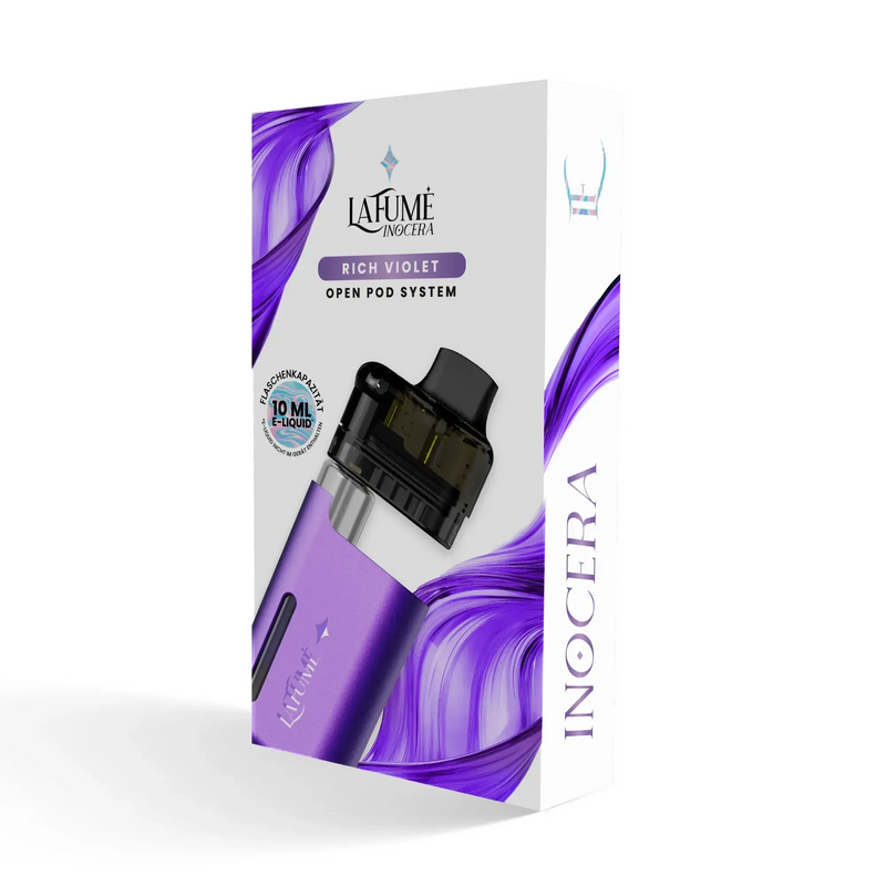 LaFume Inocera (Basisgerät + 1 Pod + Flasche) - Rich Violet La Fume