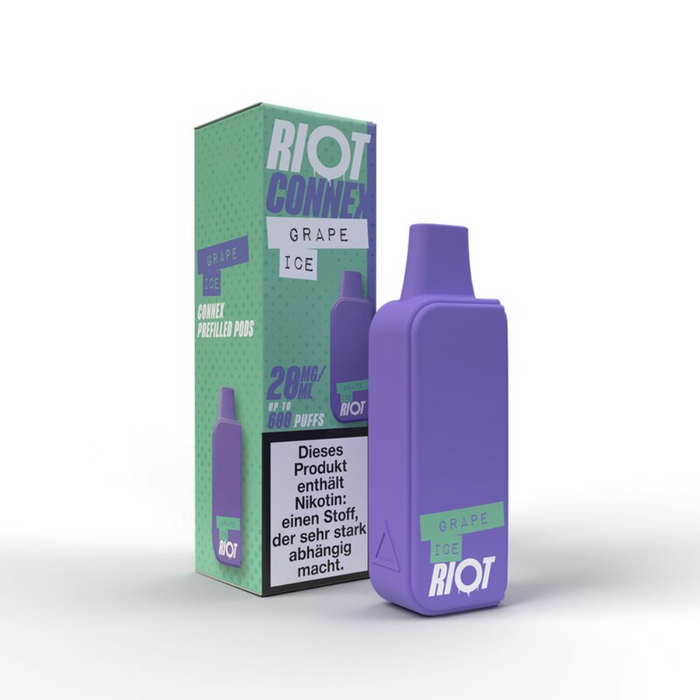 Riot Squad - CONNEX - Prefilled Pods (2 Stück) - Grape Ice - 20mg/ml - Smokey-Dealz