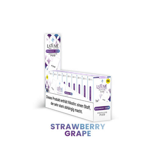 La Fume Cuatro Pod - Strawberry Grape - Smokey-Dealz