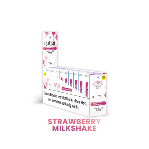 La Fume Cuatro Pod - Strawberry Milkshake - Smokey-Dealz