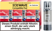 Icewave Pod - Strawberry Ice 3 Pods Icewave