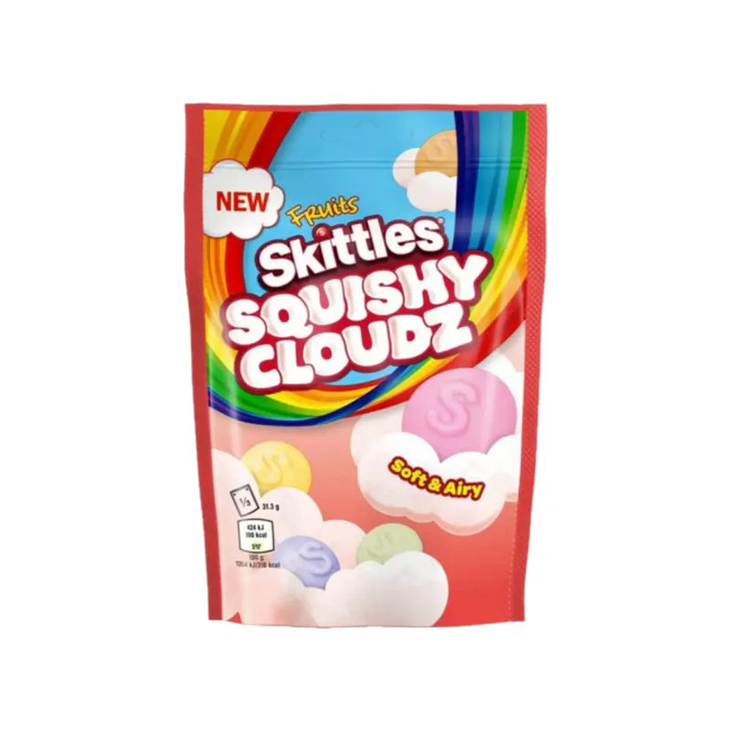 Skittles Squishy Cloudz Fruit (14x70g) - MHD: 08.05.2026 Skittles