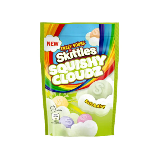 Skittles Squishy Cloudz Sours (14x70g) - MHD 01.05.2026 Skittles