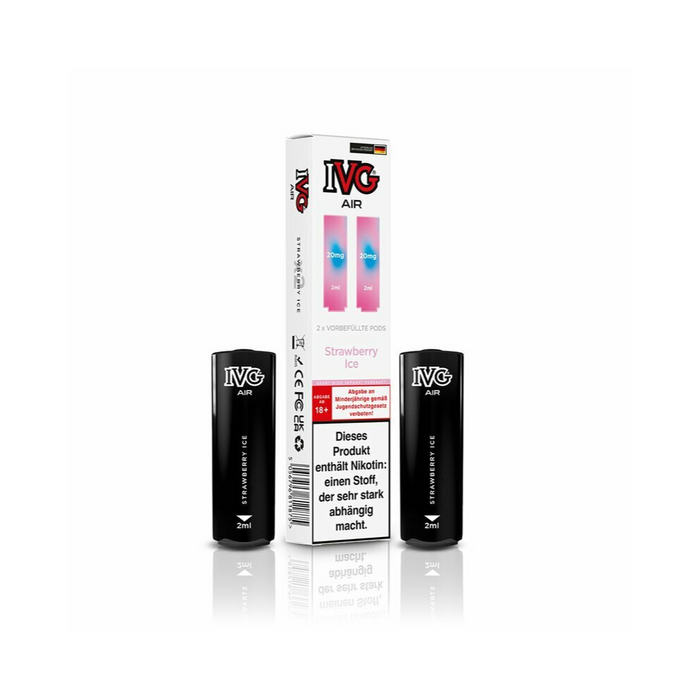 IVG AIR - Prefilled Pods (2 Stück) - Strawberry Ice - 20mg/ml - Smokey-Dealz