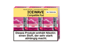 Icewave Pod - Strawberry Kiwi 3 Pods Icewave