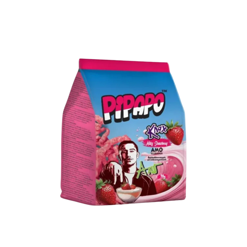 Pipapo Knax Milky Strawberry - Amo Aller Amos Editionb- 24 * 70g