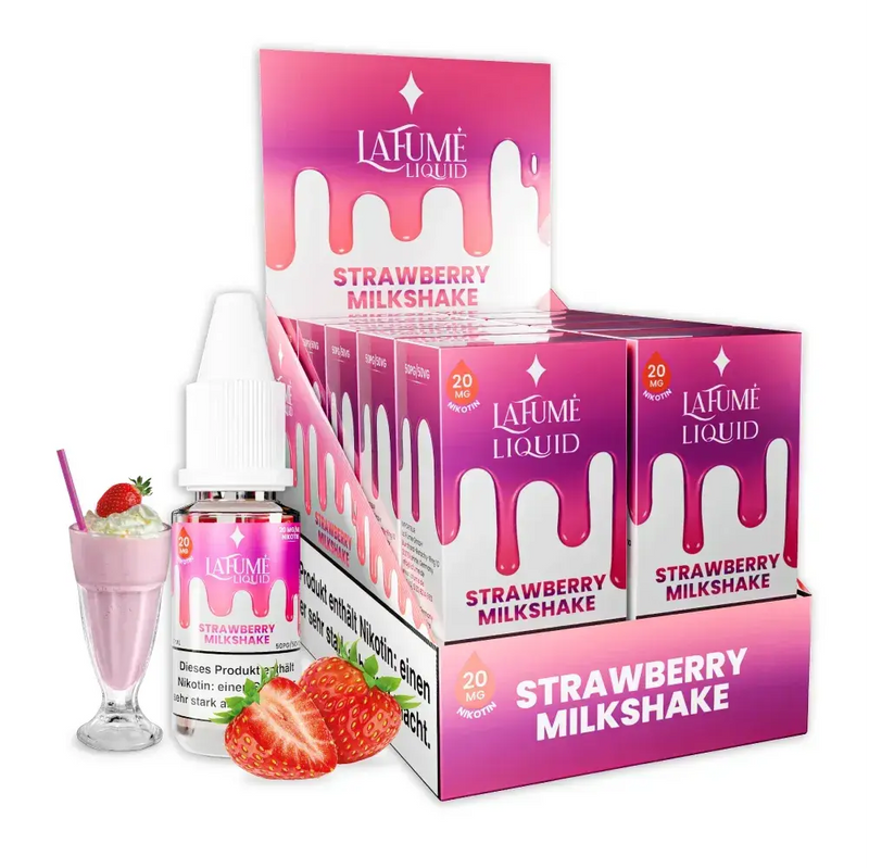 LaFume Liquid - Strawberry Milkshake 20mg/ml Nicsalt - Smokey-Dealz