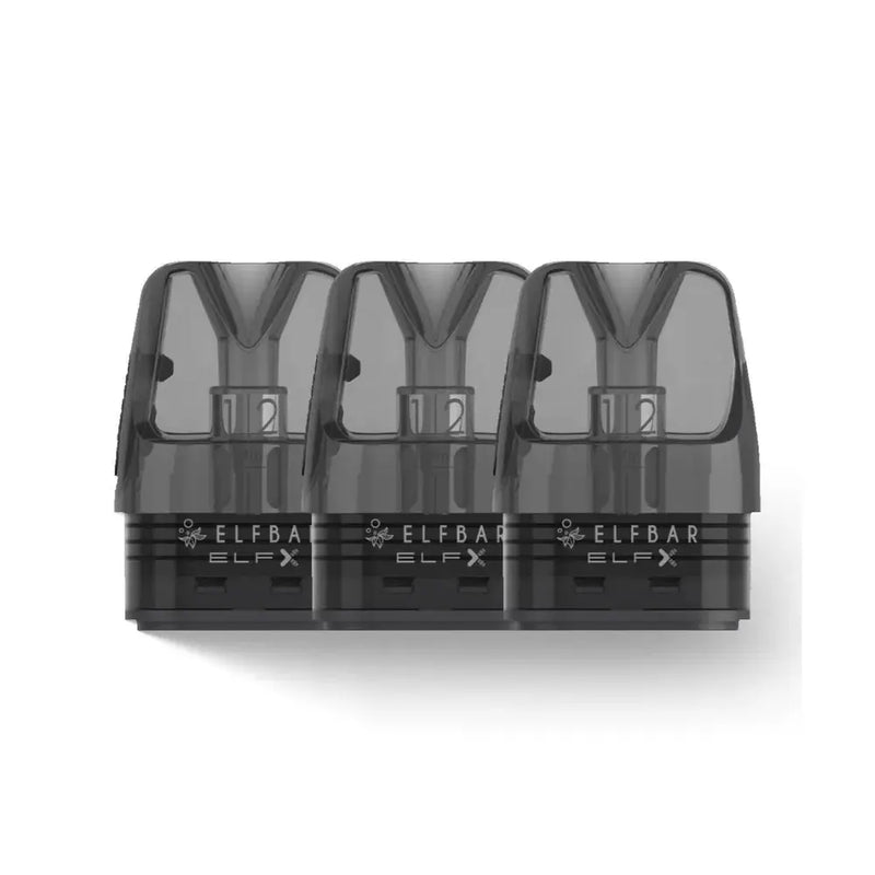 ELF Bar - ELFX - Refillabel Pod 0.8 & 0.6 Ohm (3Stück) - Smokey-Dealz