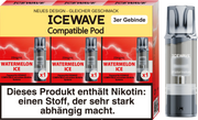 Icewave Pod - Watermelon Ice 3 Pods Icewave