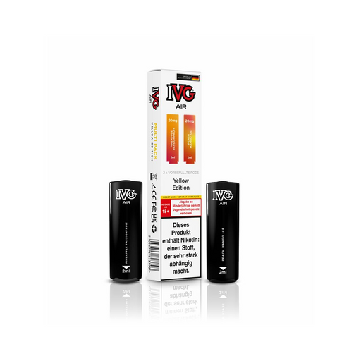 IVG AIR - Prefilled Pods (2 Stück) - Yellow Edition - 20mg/ml - Smokey-Dealz