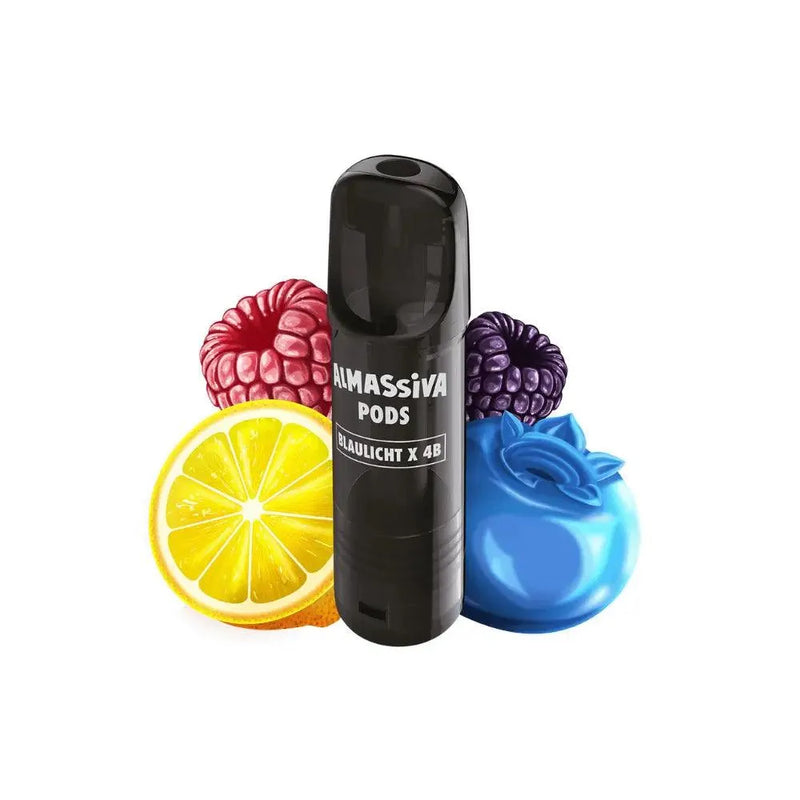 Al Massiva Pod - Blaulicht X 4B - 2 x 17 mg - Smokey-Dealz