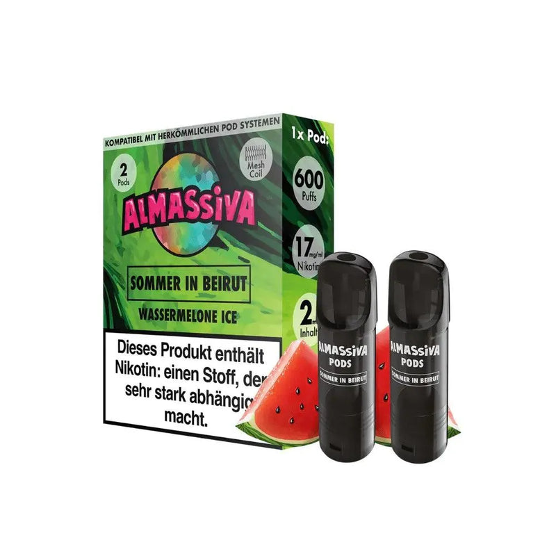 Al Massiva Pod - Sommer in Beirut - 2 x 17mg - Smokey-Dealz