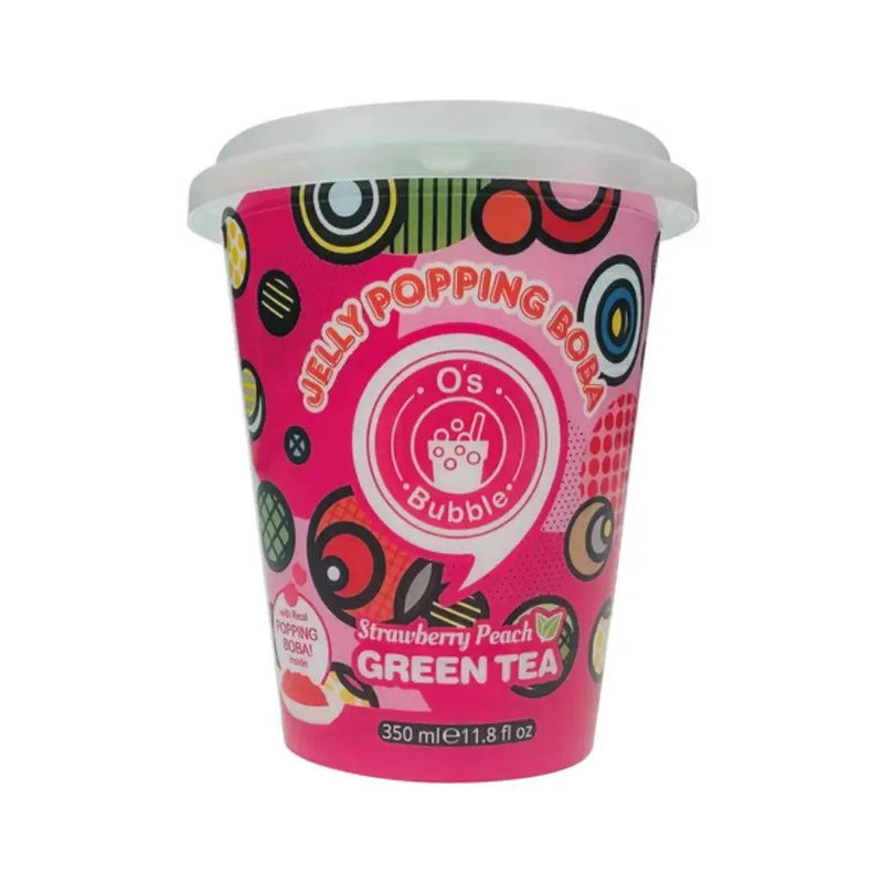 Boba Drink Strawberry & Peach 8 X 330 ML - Smokey-Dealz